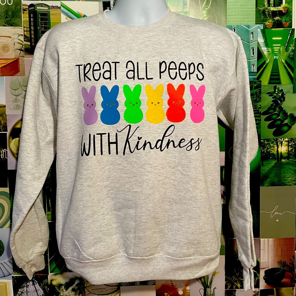 Easter Treat all Peeps with Kidness Crewneck